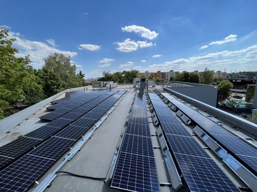 FVE CrossCafe, Plzeň - 45kWp
