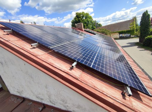 FVE VLČTEJN - 9,5 KwP