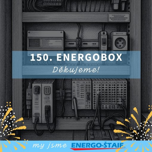 Milník dosažen! 🚀 150. EnergoBox úspěšně předán a zapojen do distribuční sítě! ⚡
